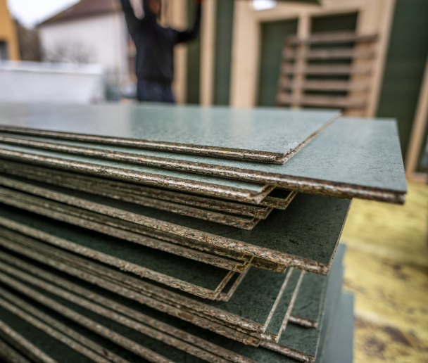 Dodávka materiálů - dřevostavba, Hostěradice 2